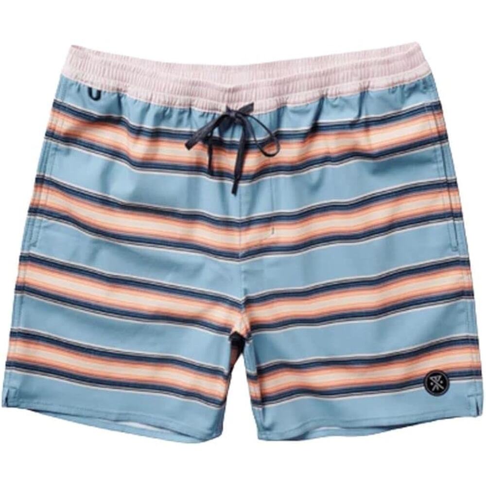 New NWT Roark Shorey Barra 16" Barra Agave Blue Boardshorts Men's Size Small